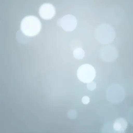 Bokeh light circles in light gray and baby blue tones. Soft and out-of-focus lights vary in size and brightness. Smooth medium gray background. Subtle and minimalist effect. Perfect for highlighting foreground content.