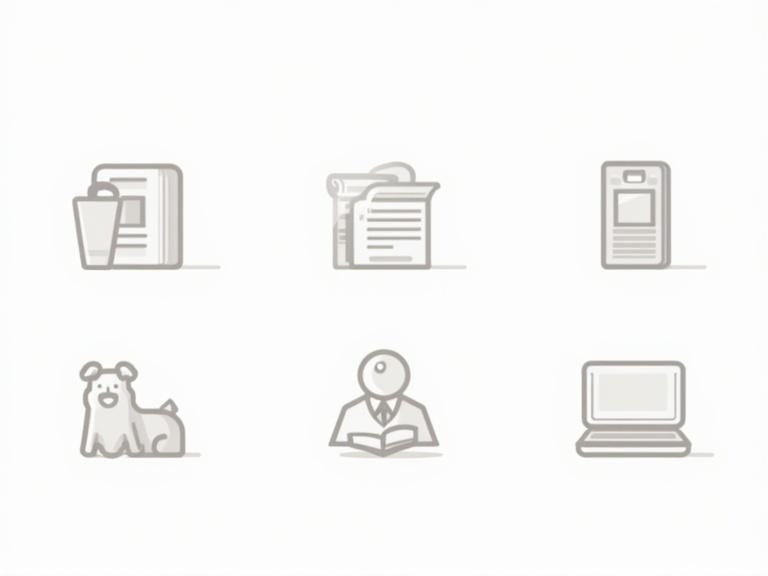 Trending icons for health and wellness tech gadgets personal finance pet care and online learning.
