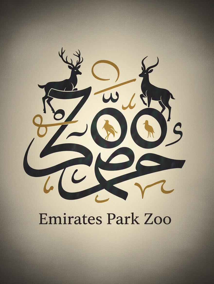 Poster featuring calligraphy art. The word 