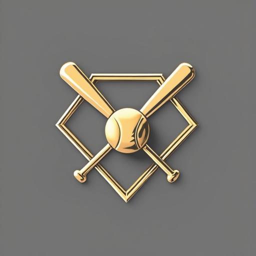 A minimalist and powerful design featuring a silhouette of a home plate outlined in silver or white. A stylized golden crown floats above the home plate, symbolizing the conquest of the plate as the true objective of the tournament.
