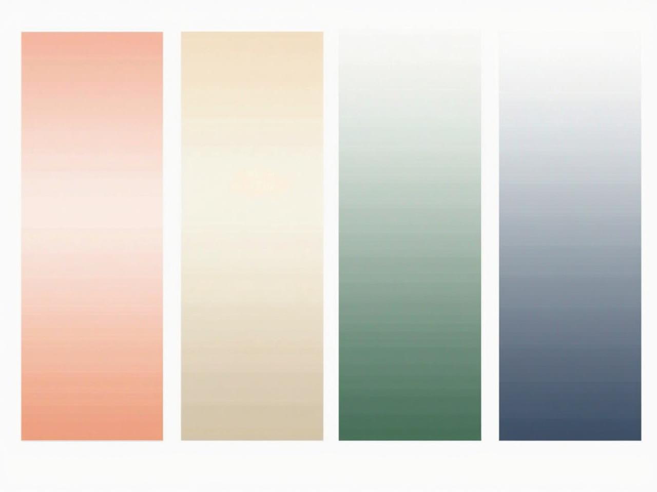 The image displays a color palette consisting of five distinct colors arranged horizontally. Starting from the left, the first color is a vibrant coral orange. Next to it is a soft white, followed by a warm beige. The fourth color is a deep forest green, and the last one is a rich navy blue. The overall design is simple and clean, showcasing a harmonious blend of warm and cool tones.