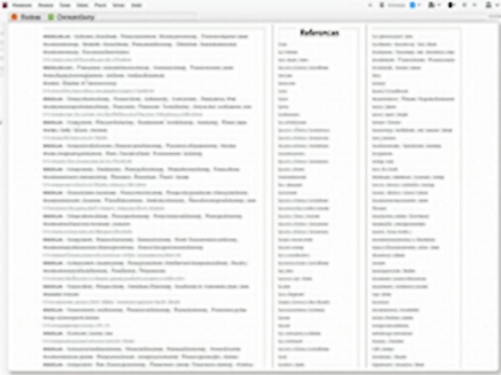 This image showcases a user-friendly Zotero interface. It displays a digital library view with a sorted list of references. The layout is clear, emphasizing organization and accessibility. This design caters to academic and research needs. The interface presents functionality for managing citations easily, demonstrating the software's efficiency.