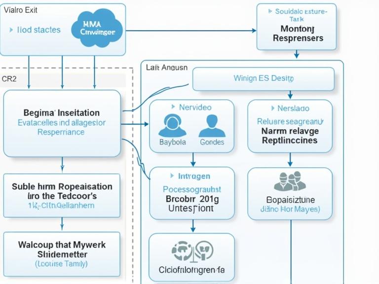 Flowchart illustrating cognitive offloading and related concepts. Contains elements such as decision nodes and process connections. Designed to visualize information management and aides.