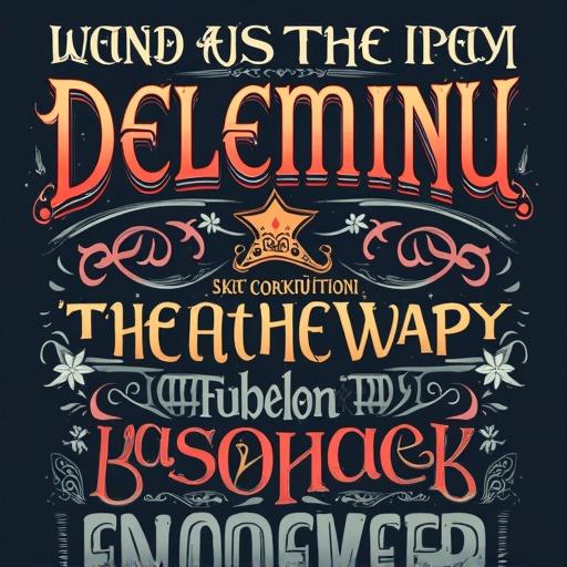 Design a creative text style for T-shirt printing. Use a Persian font. Ensure text readability. Include the following message: Whoever came, from the very beginning, went away with Delemonu. Then he left and became a headache and worse.