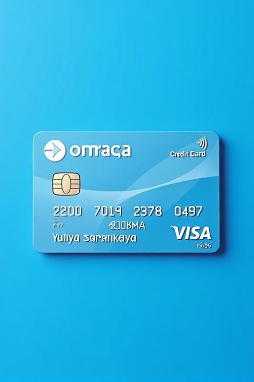 Realistic credit card features МИР logo and СБЕРБАНК branding. Card number visible is 2200 7019 2376 0497. Name Yuliya Saranskaya displayed clearly. Expiry date shown is 03/35. Clean appearance enhanced by blue background.