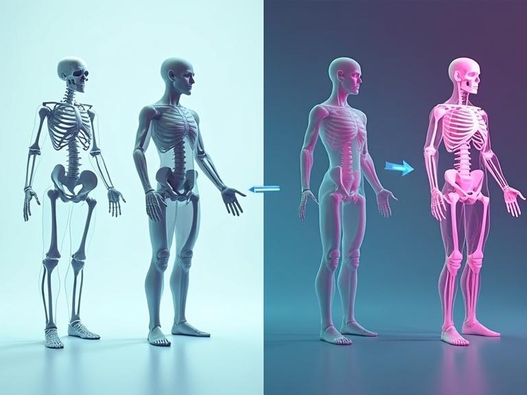 Split screen displaying control maps on the left and vibrant rendered images on the right. Control maps include line art sketch, human pose estimation, and depth map. Arrows connect maps to images, indicating a learning process. Clean and informative style with translucent cyan and purple gradients.
