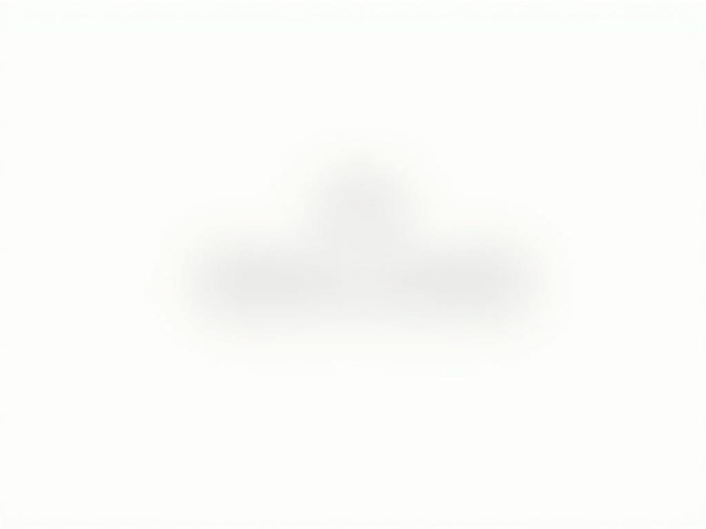 Name tag appears with blurred or faded text. Confused expression is shown above it. Minimal design is used. White background emphasizes simplicity.