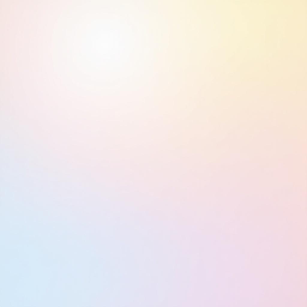 This image features a pastel gradient abstract background showcasing soft colors. The hues blend seamlessly, creating a tranquil and calming visual effect. Ideal for use in various digital formats such as websites and social media. The soft lighting adds a gentle glow, making it versatile for artistic presentations. This gradient evokes feelings of serenity and creativity, suitable for any artistic project.