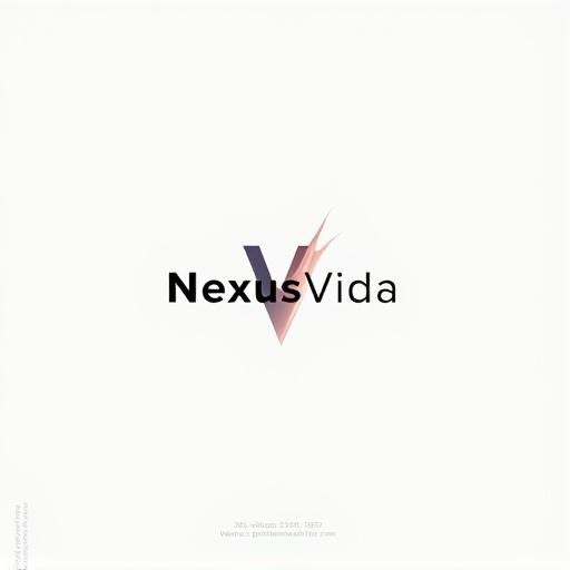 Minimalist logo design with the text 'NexusVida'.