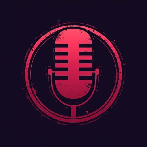 Logo for podcast named Fora do Roteiro. Neon purple color scheme. Prominent display of name. Realistic style. Incorporate sensual nuances.