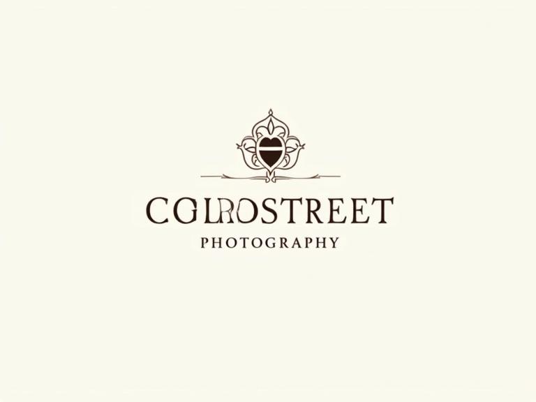Design a sophisticated and elegant logo for a portrait photography business. Incorporate elements that symbolize character and emotion using a modern and clean font.