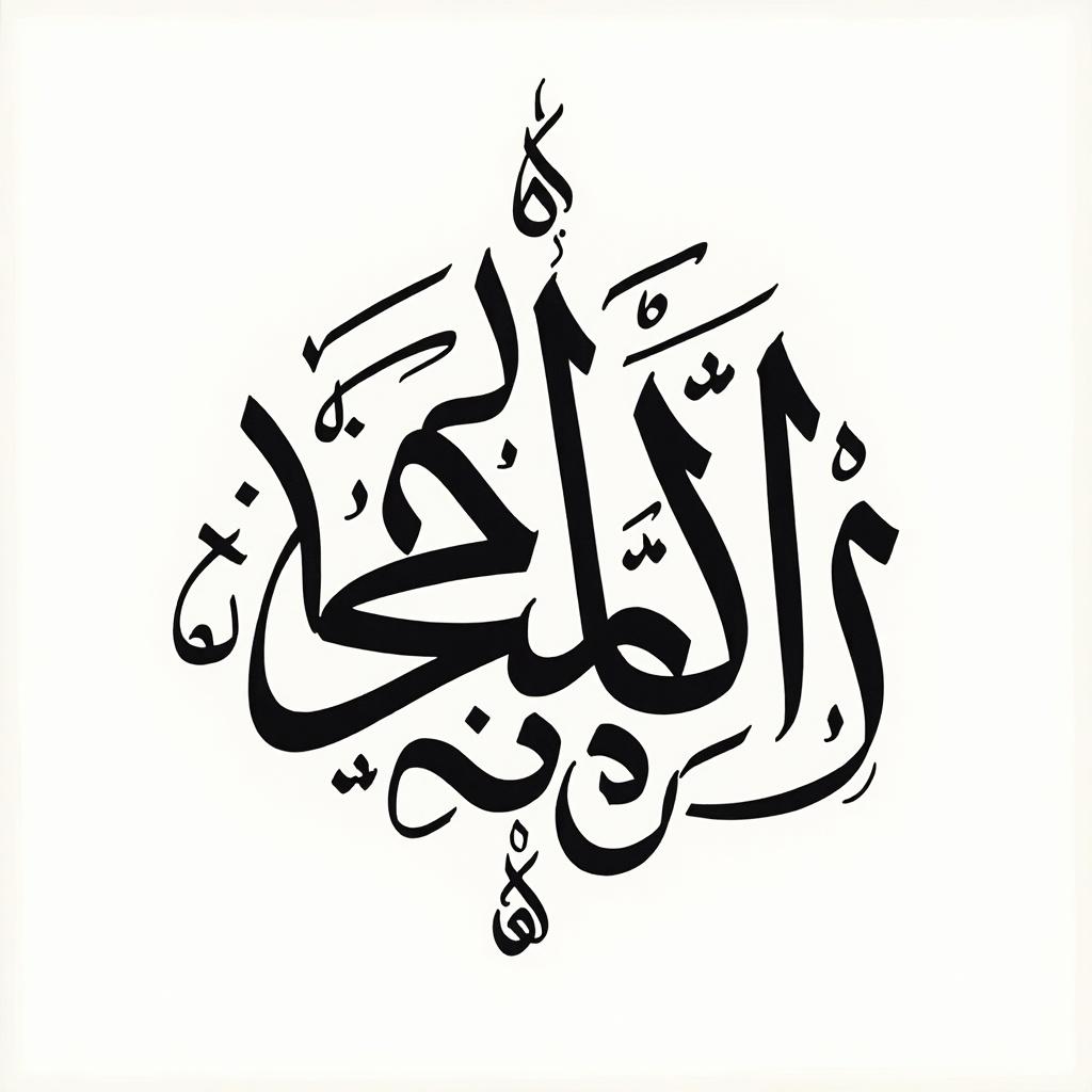 This image showcases an elegant display of Arabic calligraphy. The design features the word 'Bethany' represented in an artistic calligraphic style. The intricate strokes and curves of the letters highlight the beauty of Arabic script. The black and white contrast emphasizes the details of the design. This artwork is suitable for home decor, art prints, or cultural art collections.