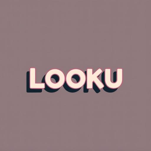 Design a logo for LOOKU. Text-based logo. Suitable for fashion startup.
