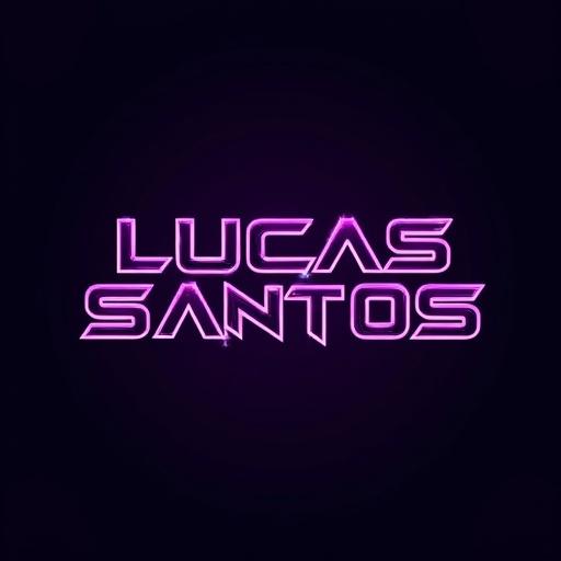 Logo design in bold, futuristic style. Main color is deep midnight purple. Black accents and glowing neon outlines used. Dark background creates cyberpunk vibe. Suitable for gaming tech channel.