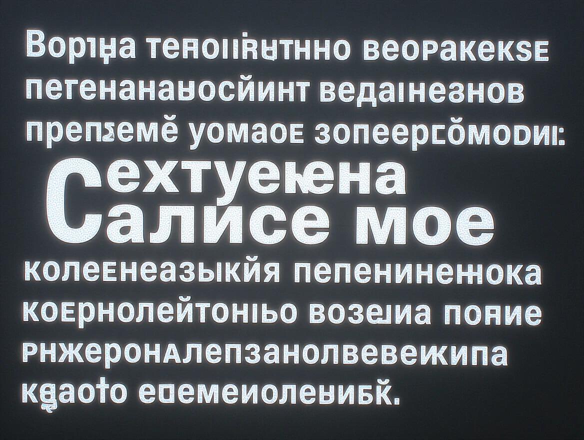 Text in Bulgarian describing emotions. Inspirational quote. High-contrast black and white design.
