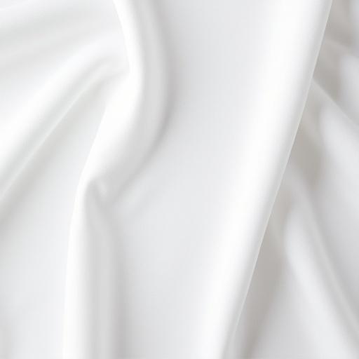 Close-up of breathable cotton fabric weave. Focus on texture. White T-shirt with visible fibers and clean background. Studio lighting highlights details.