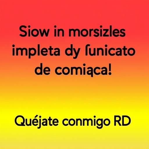 Text on a gradient background. Bold impact font used for titles. Body text in Arial font. Includes social media handle.