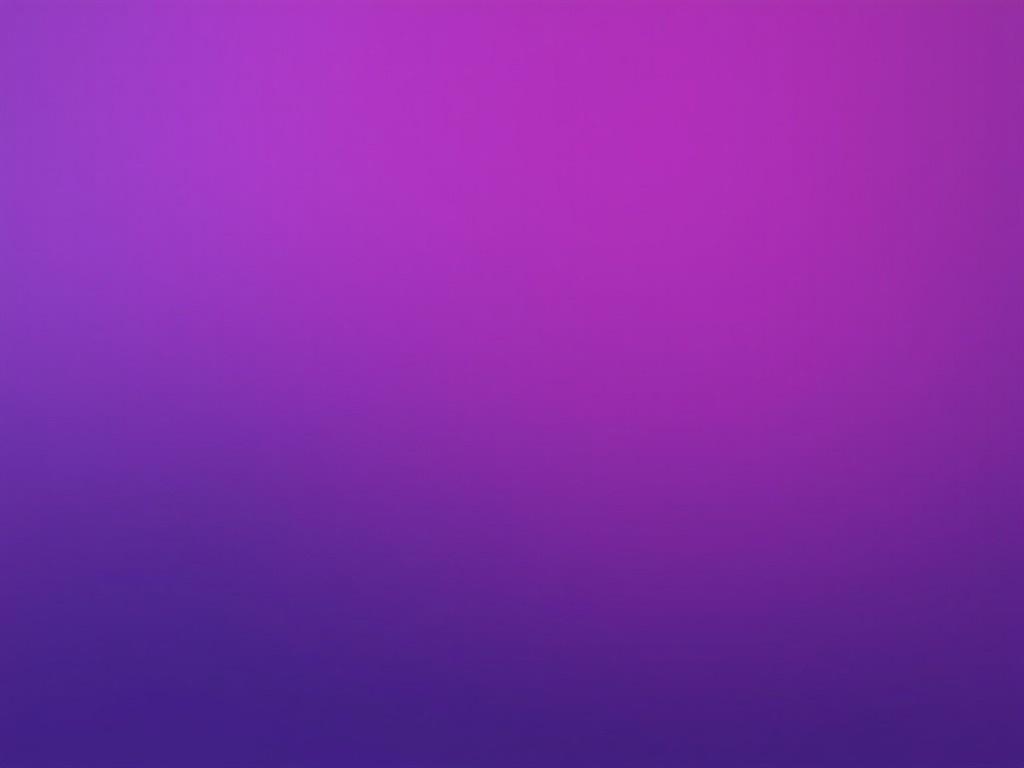 This image features a gradient background that transitions smoothly from purple to deep purple. The colors blend harmoniously, creating a visually appealing effect. The gradient provides a calming and modern aesthetic, making it suitable for various design applications. This type of background can be used in digital art, presentations, or as a backdrop for website elements. It is versatile enough to complement many design themes or concepts.