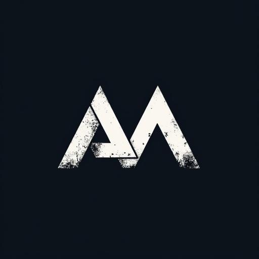 Logo design for a game studio that focuses on AAA open world titles. Features a modern design. Uses a single color scheme. Emphasizes clean lines and shapes.