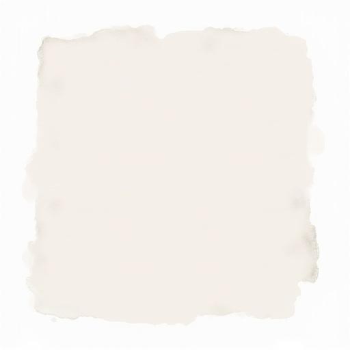 Large watercolor empty square illustration in a solid monochromatic style. White background fills the space. Soft edges without defined borders.