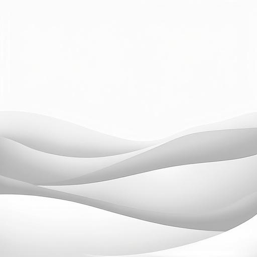 Illustration features an abstract landscape with layered hills and flowing lines. The scene is on a white background. The overall style is minimal and monochrome.
