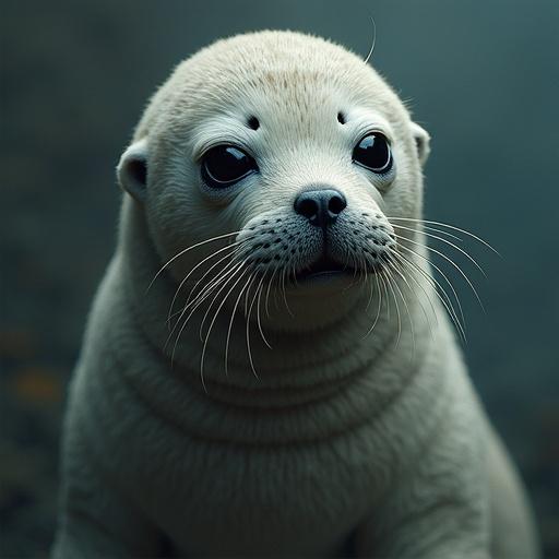 Design an alter ego based on a cute seal character.