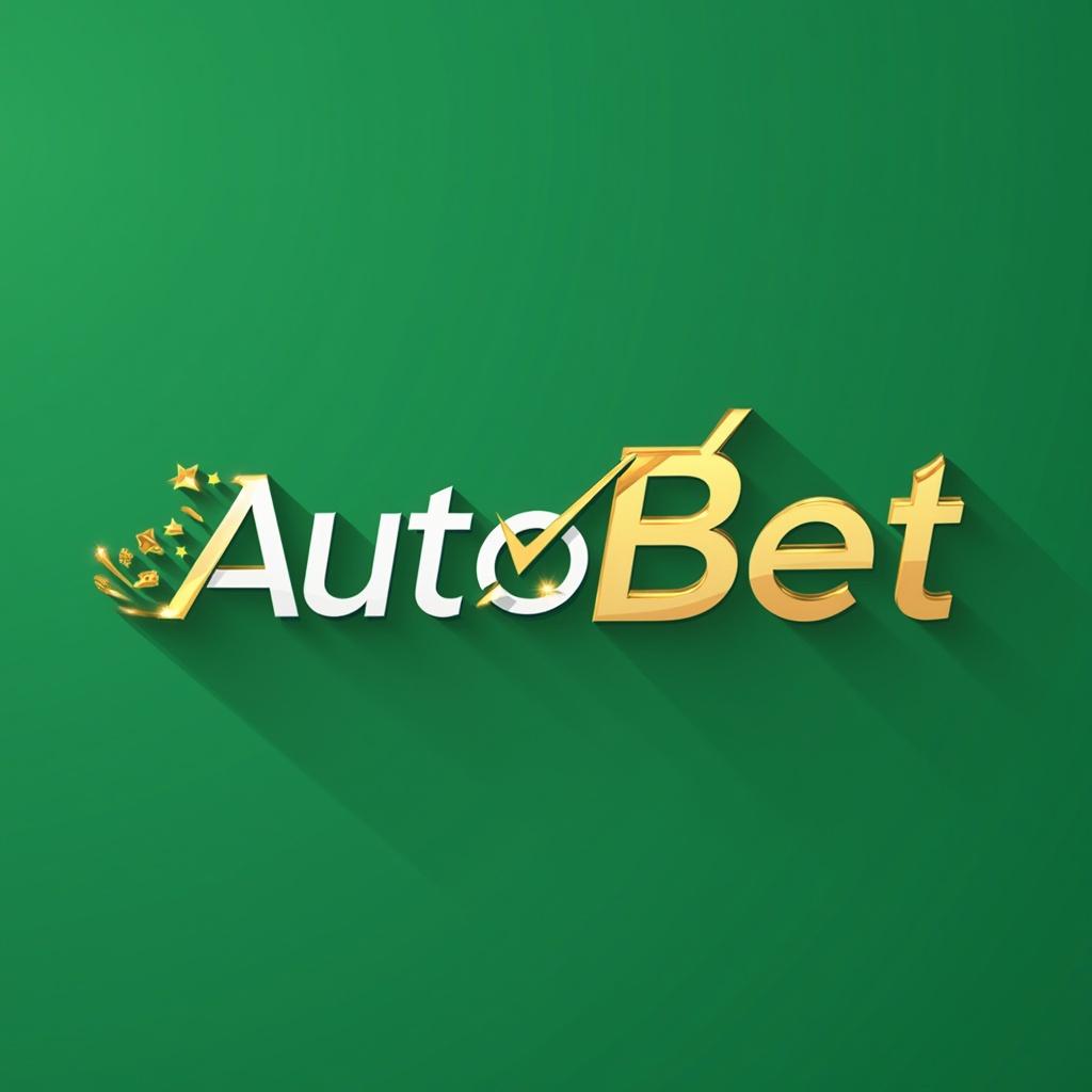 Sleek and modern logo for AutoBet MX Chrome extension. Design includes a dynamic logo with elements of betting slip and checkmark. Uses shades of green and gold for success. Bold typography with digital aesthetic. Clean and trustworthy appearance for sports bettors.