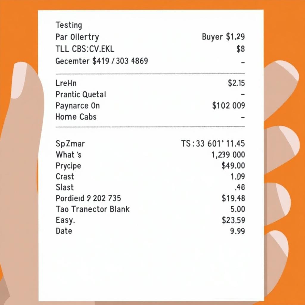 Digital Home Depot receipt highlighting buyer and seller information with payment received details. It includes transaction ID, payment amount, and date of transaction.