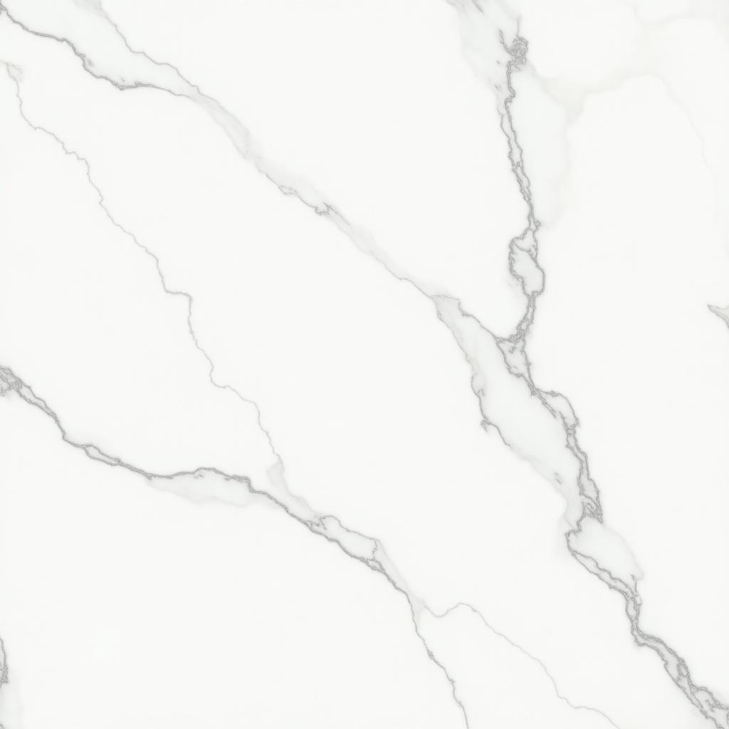 This image showcases a stunning marble texture that features a white backdrop interspersed with elegant grey veins. The intricate patterns of the marble enhance its luxurious and sophisticated appeal. As a versatile design element, this marble can serve as both a backdrop and a focal point in various decor projects. The soft lighting accentuates the marble's texture and intricate details. Its use is ideal in fields like interior design, architecture, and home decor, making it a favored choice for adding elegance to spaces.