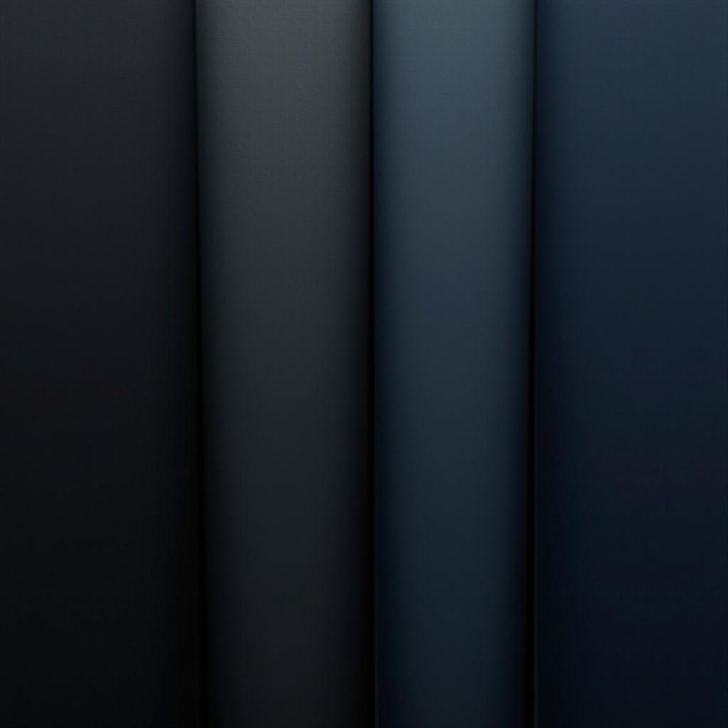 Color scheme features dark shades. Colors include deep black, dark gray, and midnight blue. The design focuses on concealment in shadows. Suitable for nighttime environments.