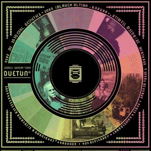 Create an Instagram slide with a title ARTISTAS CLAVE. Main text includes Chris Liberator, D.A.V.E The Drummer, Acid Junkies, leyendas del sonido ácido. Visual style is a collage featuring these artists in a rave poster style. Color palette includes black, acid green, neon yellow, and off-white. Typography uses Bebas Neue for names and Rajdhani Regular for description. Center-aligned text with the last line highlighted. Visual references include flyer effect images and a subtle glitch. Size is 1080 by 1080 pixels.