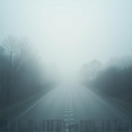 Generate an image featuring subjectless abstract expressionism with fog and mist in a grayscale palette. Incorporate soft diffused light with layering and blending. Create a serene mood through atmospheric perspective and smooth transitions.