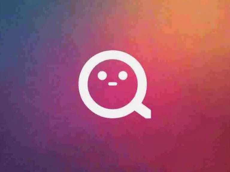Two brand logos are illustrated together for an Instagram campaign. The design features a playful logo with a facial expression against a soft gradient background.