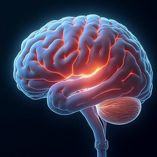Detailed image of a human brain showcasing neural connections and glowing elements