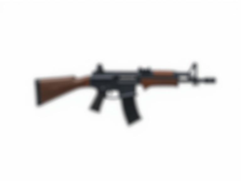 Digital art illustration of an MG42 side view set against a white background. Clear details with a focus on the weapon’s design.